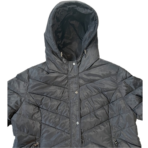 Steve Madden Madden Girl Black Maxi Puffer Jacket Size 2XL - Picture 5 of 13